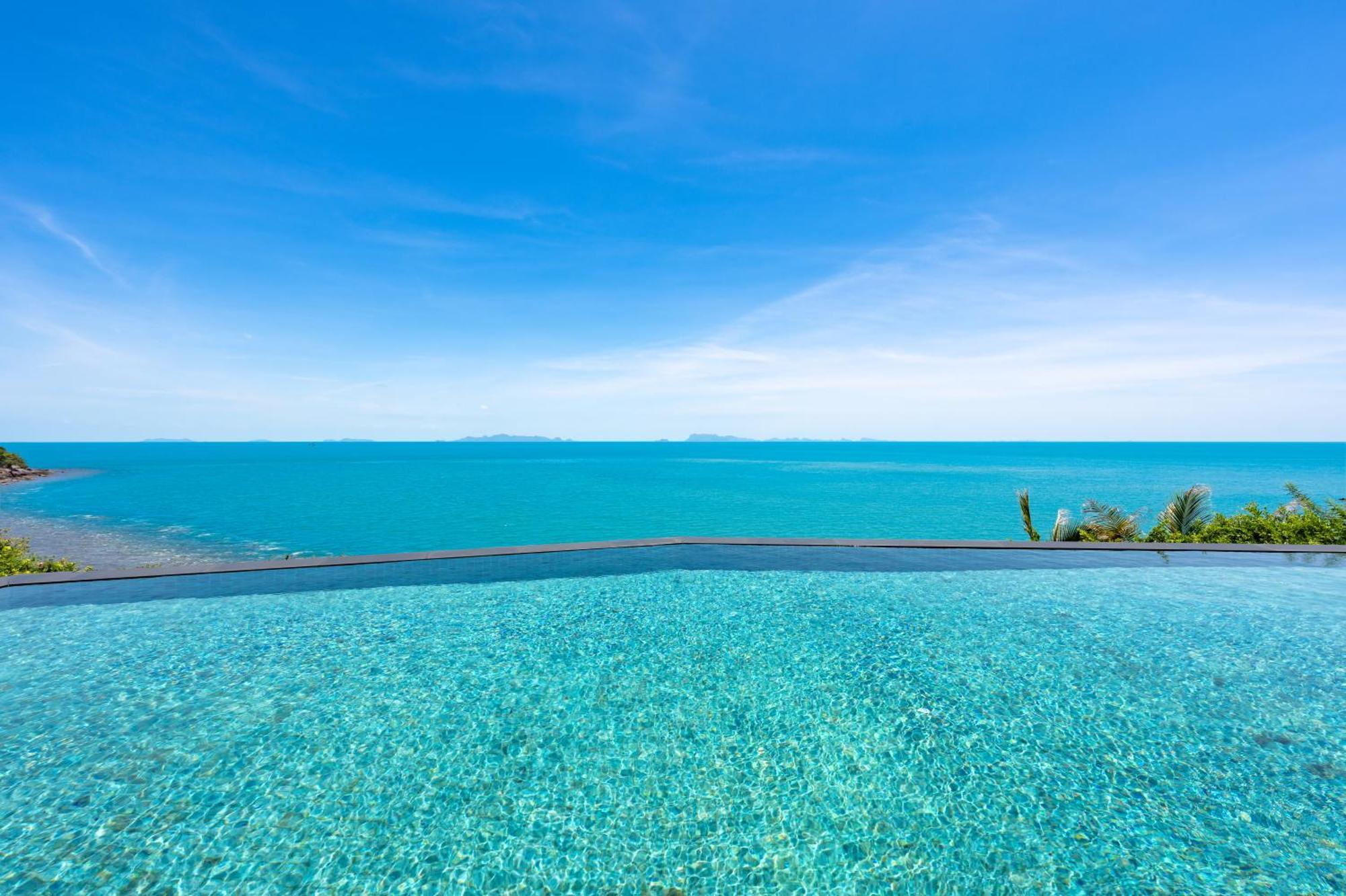 Agara-5 Bedroom Cliffside Ocean Front Ko Samui
