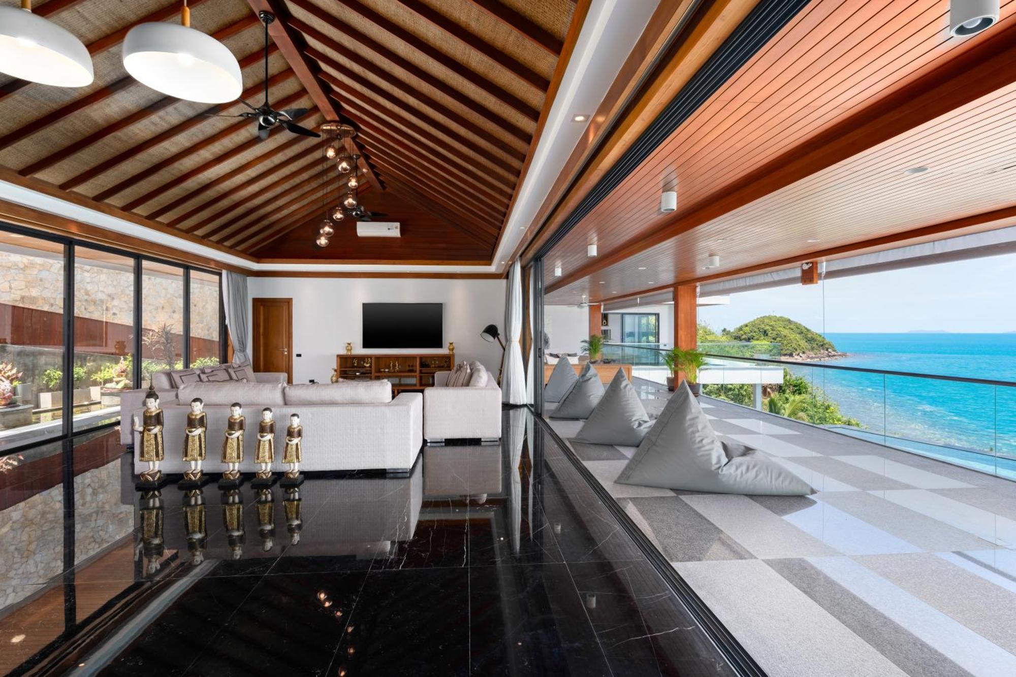 Villa Agara-5 Bedroom Cliffside Ocean Front Ko Samui