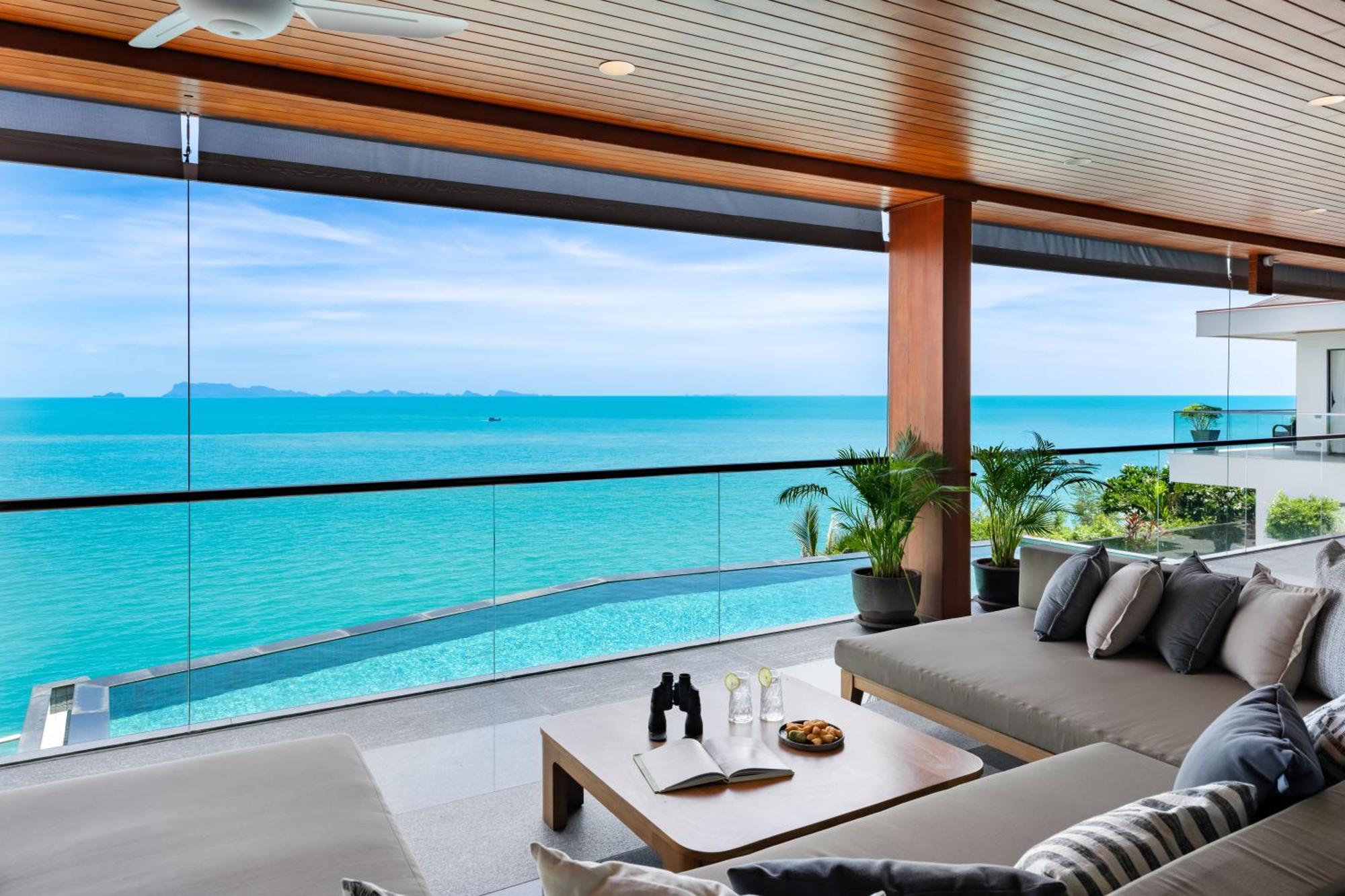 Villa Agara-5 Bedroom Cliffside Ocean Front Ko Samui