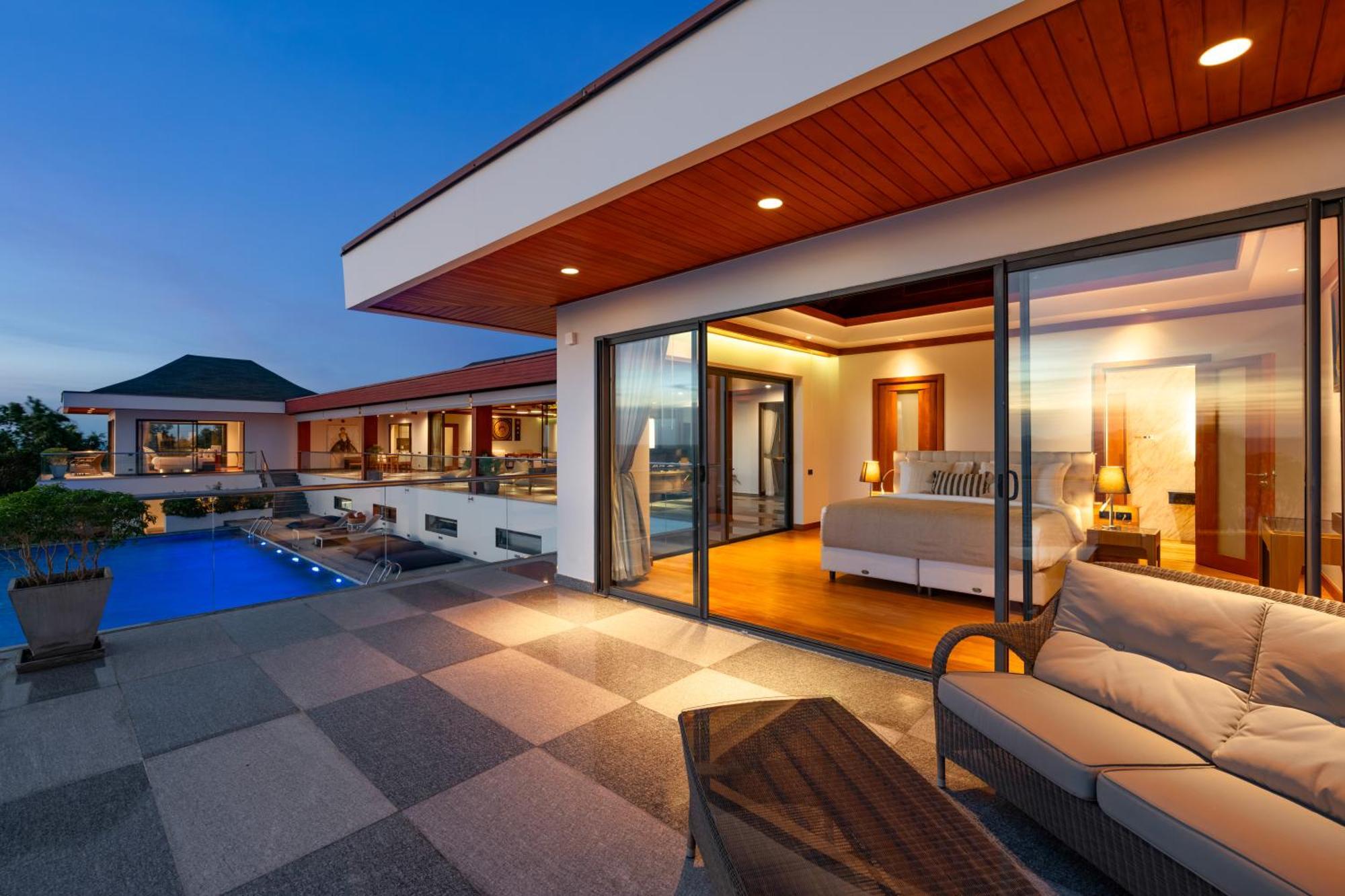 Agara-5 Bedroom Cliffside Ocean Front * Ko Samui
